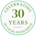 Celebrating 30 years of legal excellence